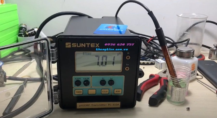 Thiết bị đo pH nước online Suntex PC 310A