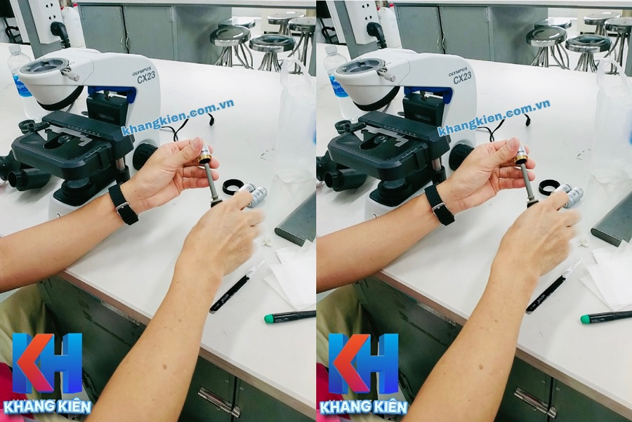 Khang Kiên sửa chữa bảo trì kính hiển vi uy tín nhất